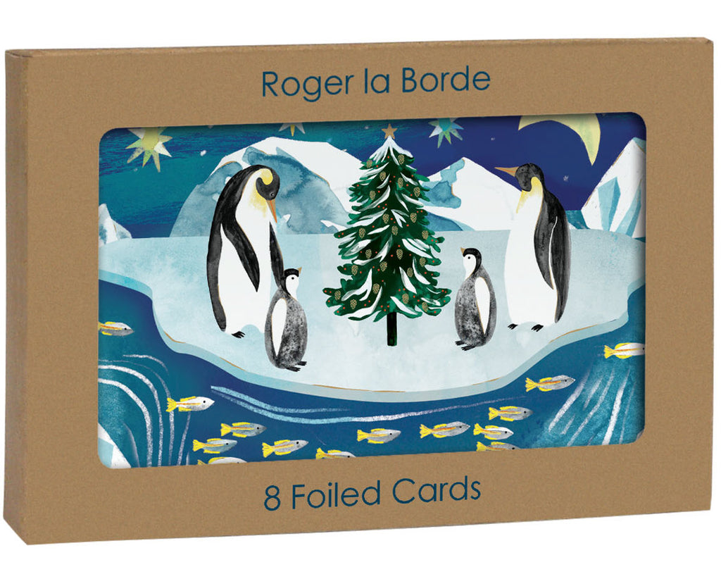 Roger la Borde Go with the Floe Gold Foil Ccard Pack featuring artwork by Katie Vernon