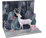 Roger la Borde Silver Stag Pop & Slot 3D Scene featuring artwork by Kendra Binney