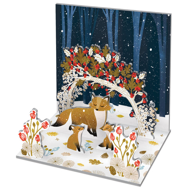 Roger la Borde Frosty Forest Pop & Slot 3D Scene featuring artwork by Antoana Oreski