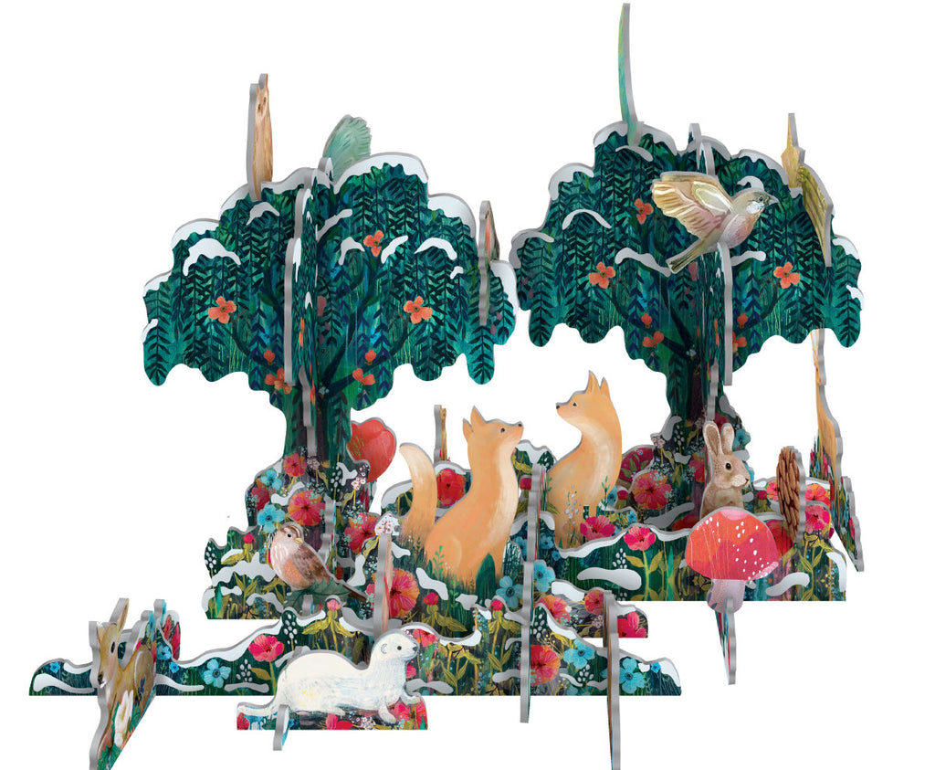 Roger la Borde Moonlit Meadow Pop & Slot Advent Large featuring artwork by Kendra Binney
