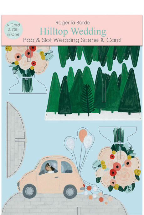 Roger la Borde Chicago School Pop & Slot Card featuring artwork by Kate Pugsley