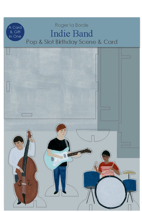 Roger la Borde Chicago School Pop & Slot Card featuring artwork by Kate Pugsley