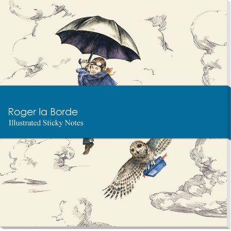 Roger la Borde Mondoodle Sticky notepad featuring artwork by Elise Hurst