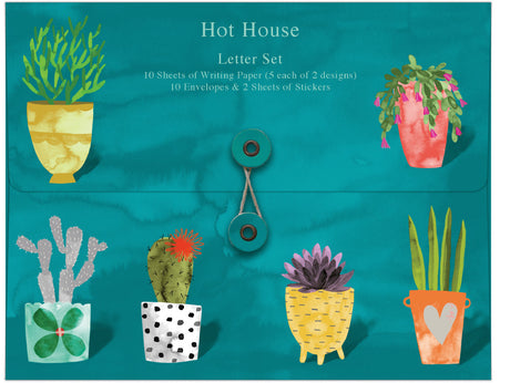 Roger la Borde Hot House Writing paper set featuring artwork by Katie Vernon