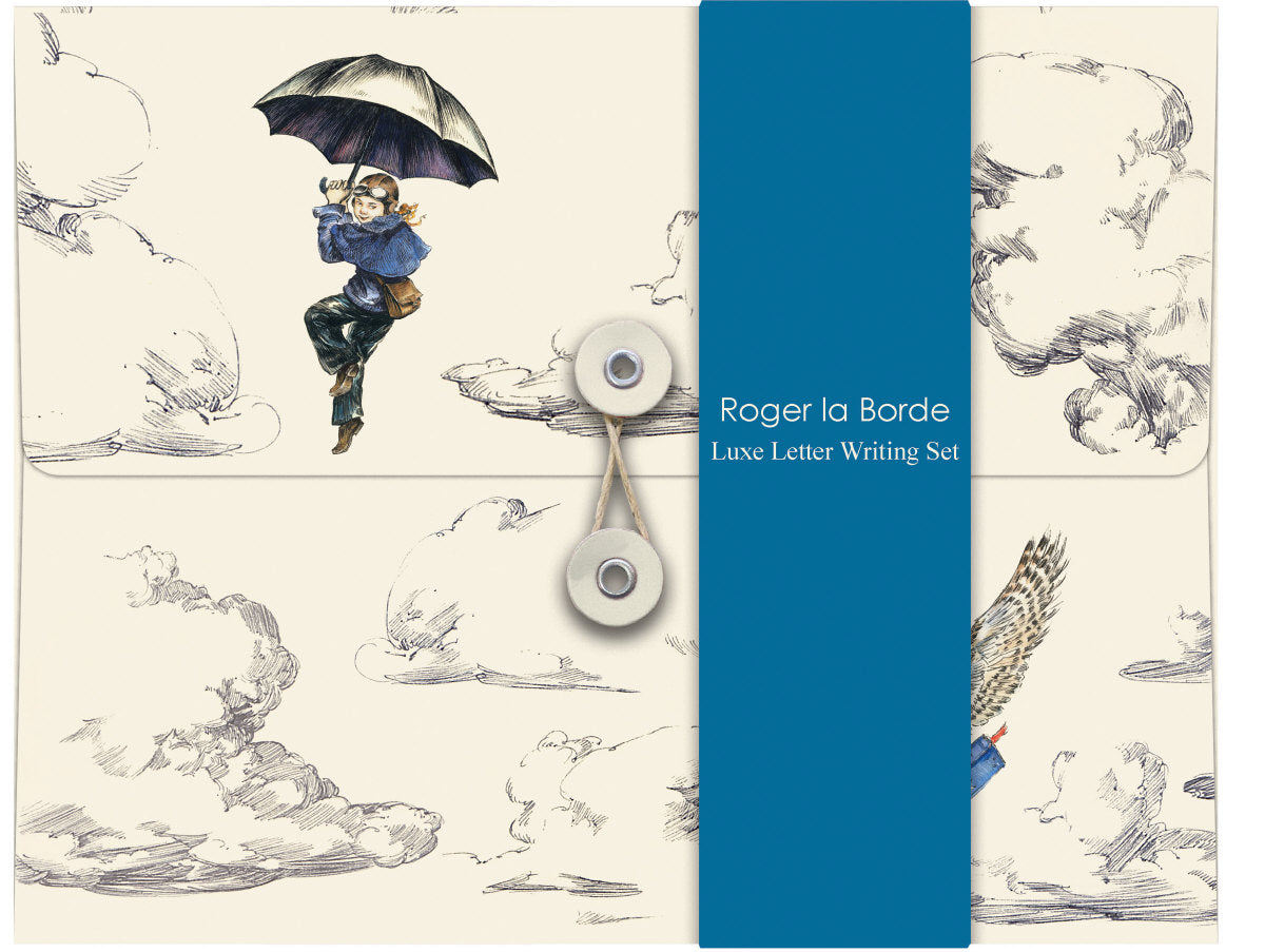 Roger la Borde Mondoodle Writing paper set featuring artwork by Elise Hurst