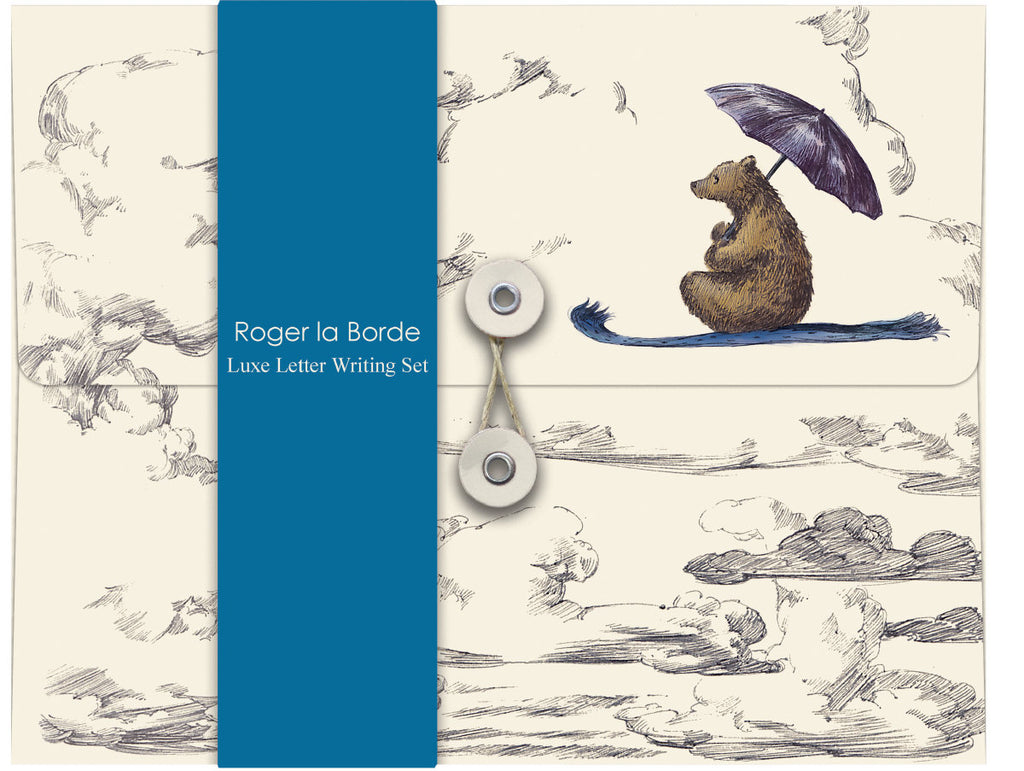 Roger la Borde Mondoodle Writing paper set featuring artwork by Elise Hurst