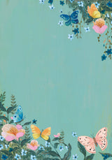 Roger la Borde Butterfly Ball Writing paper set featuring artwork by Kendra Binney