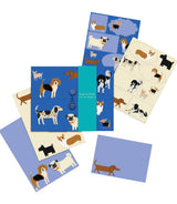 Roger la Borde Shaggy Dogs Writing paper set featuring artwork by Anne Bentley